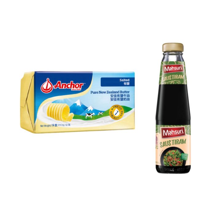 Bundle Butter & Oyster Fusion pack (Anchor Salted and Mahsuri Oyster Sauce 255ml)