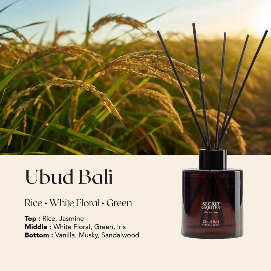 Secret Garden Ubud Bali Reed Diffuser Travel Size 45 ml 45ml
