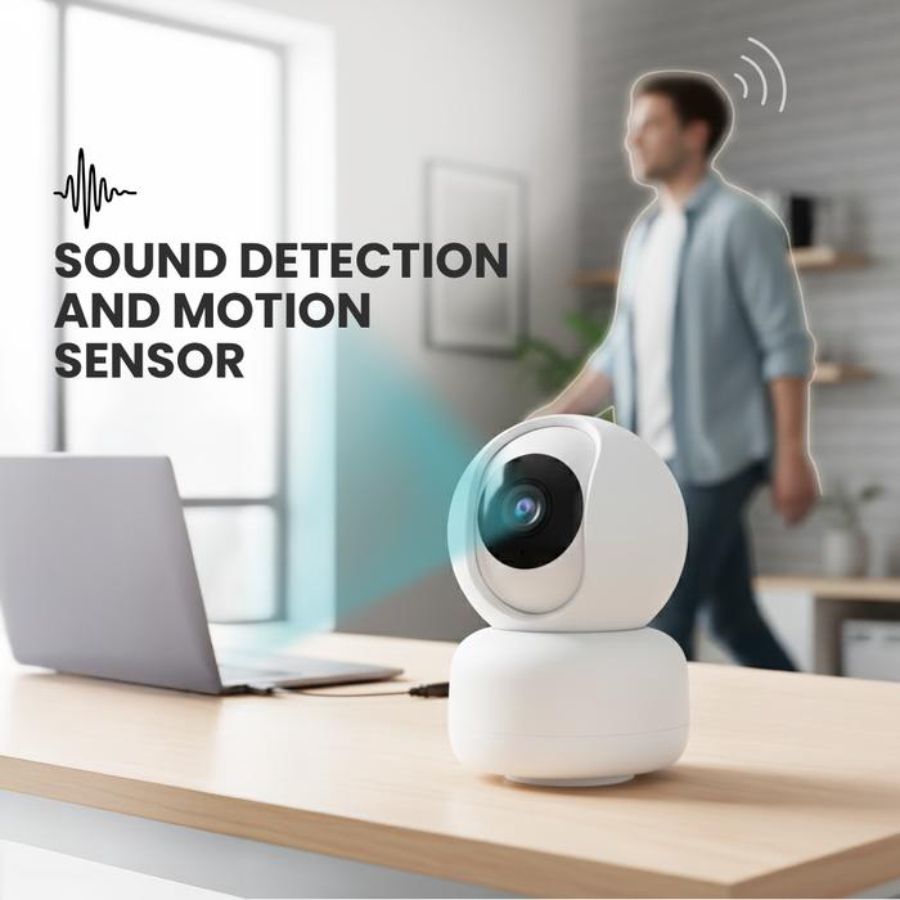 Bardi Smart IP Camera Indoor PTZ Syno Full HD 3MP CCTV 1pcs