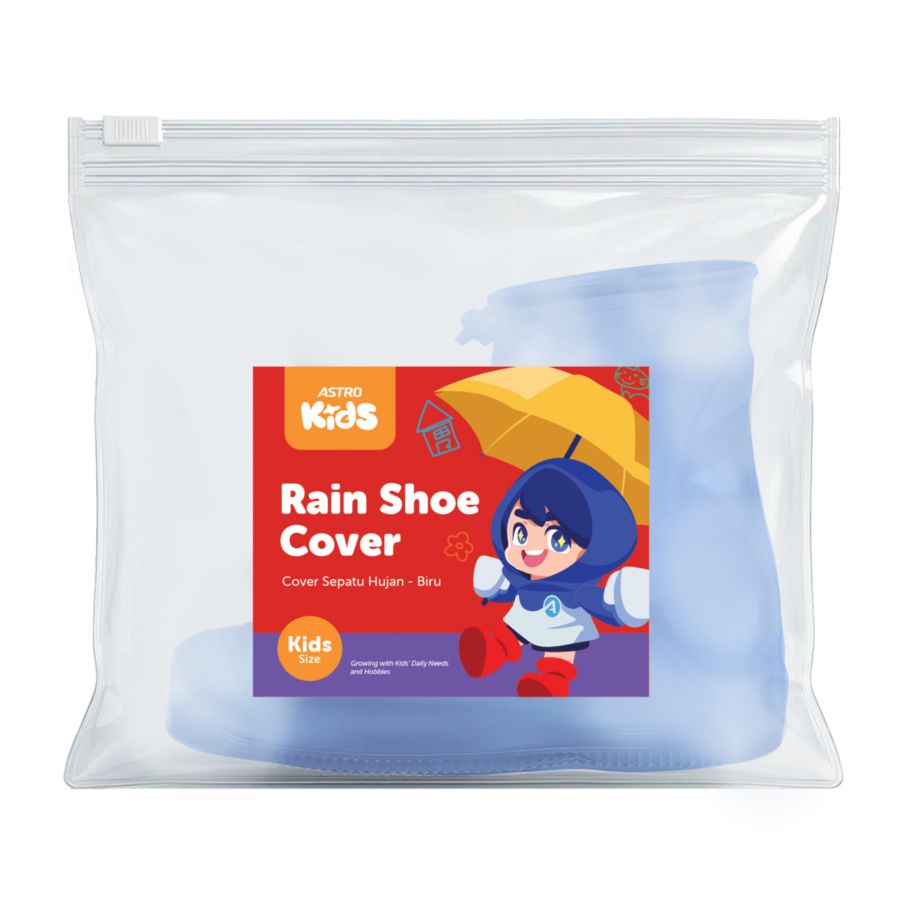 Rain Shoe Cover Kids Blue Astro Kids 1pair
