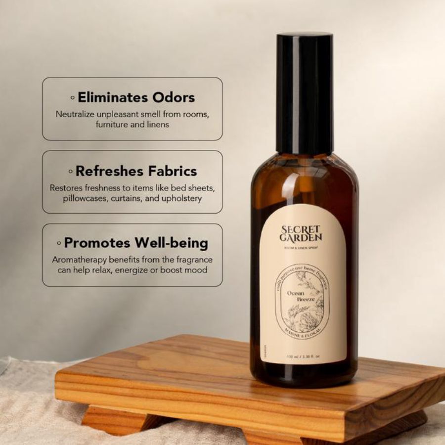 Secret Garden Botanical Blossom Room & Linen Spray 100ml 1pcs