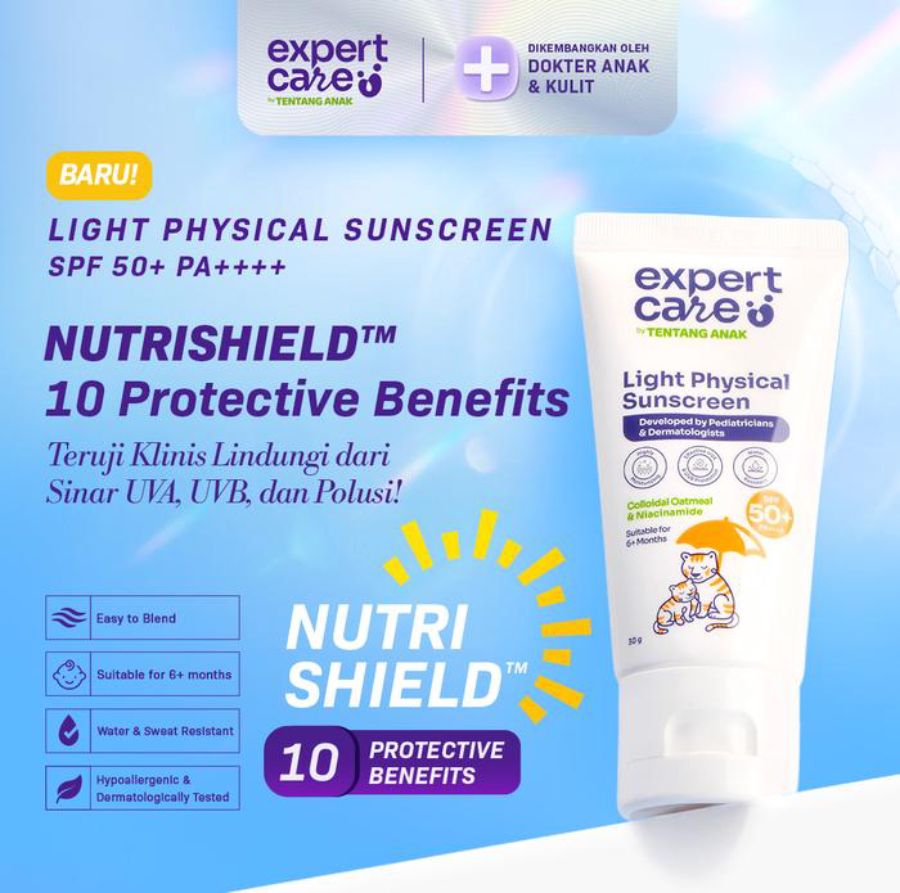 Expert Care Light Physical Sunscreen 30 gram 1pcs