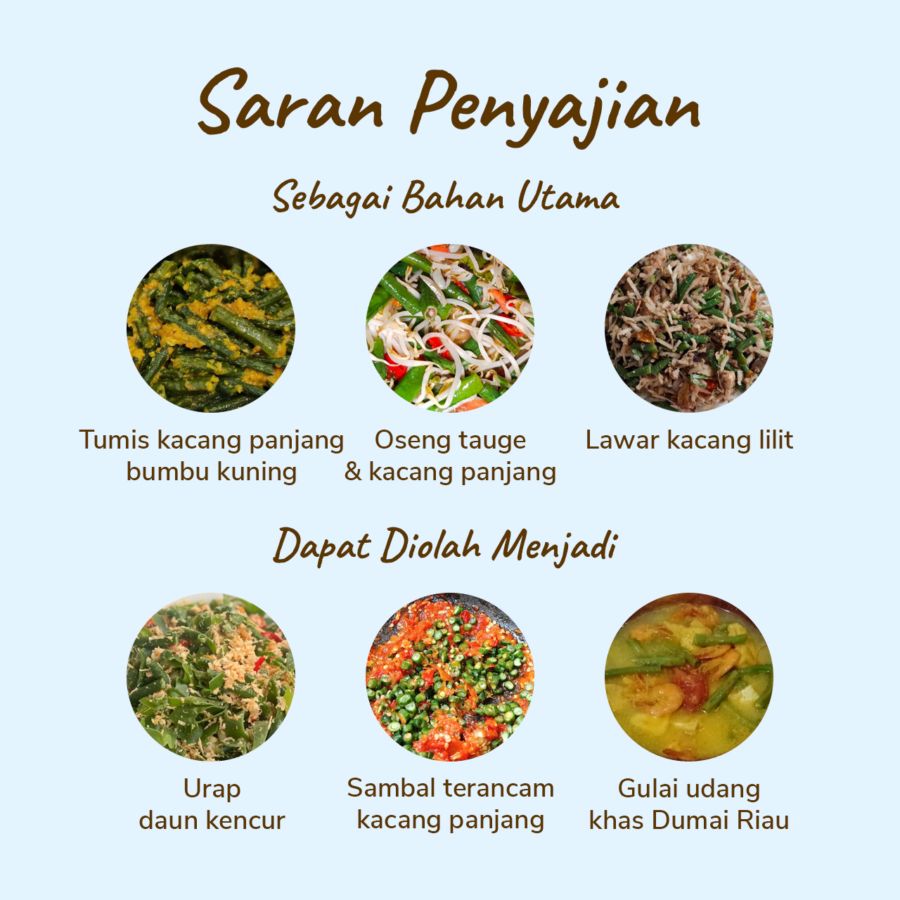 Kacang Panjang Organik 250gram