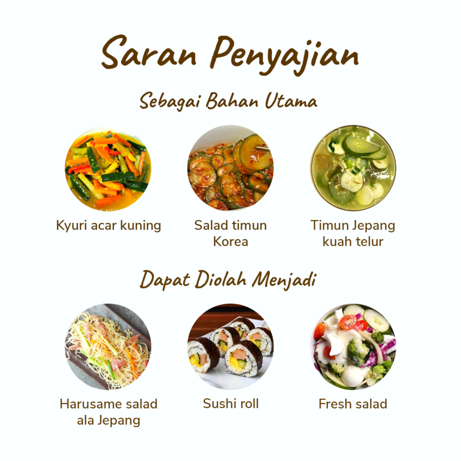 Timun Jepang Kyuri Organik 500gram