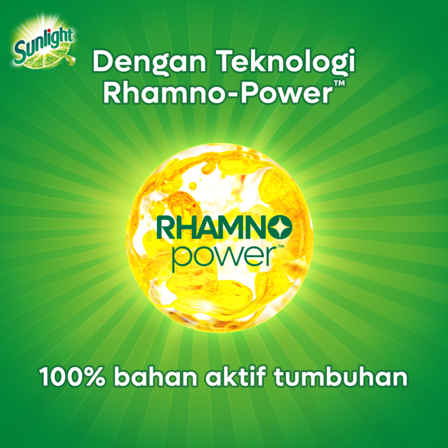 Sunlight Jeruk Nipis Cairan Pencuci Piring Refill 610 gr 1pcs