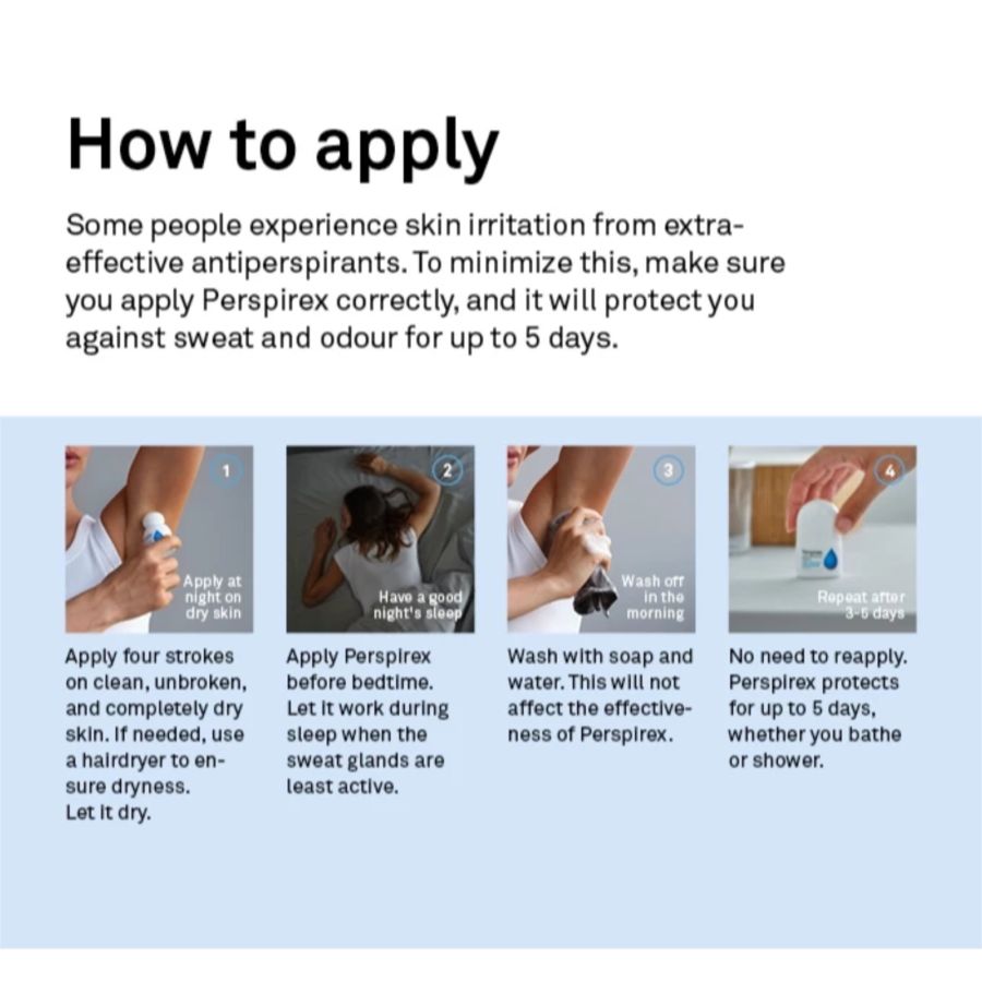 Perspirex Original Antiperspirant Roll On 20ml