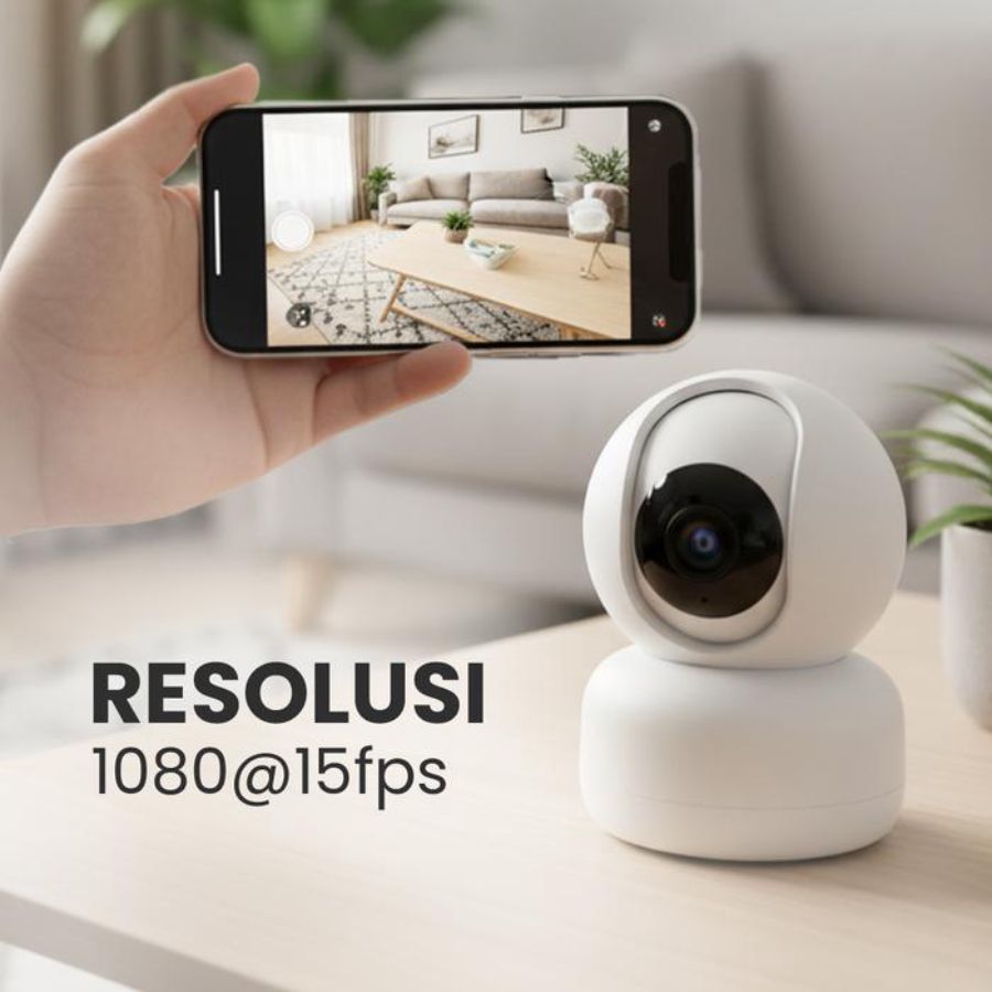 Bardi Smart IP Camera Indoor PTZ Syno Full HD 3MP CCTV 1pcs