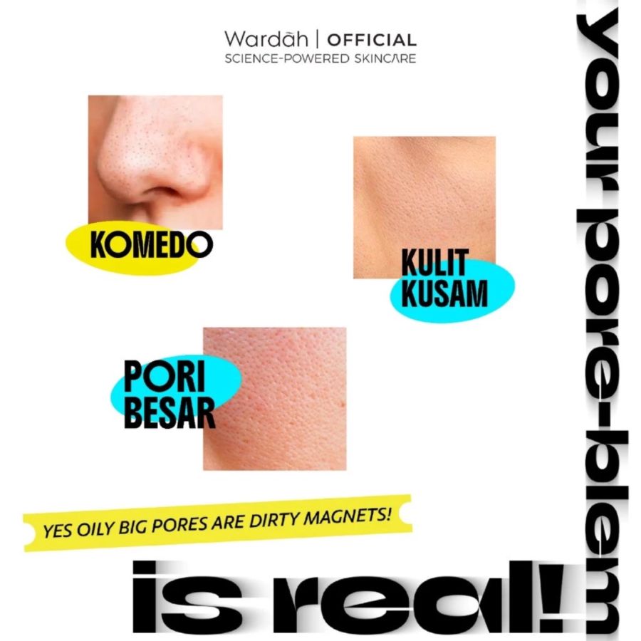 Wardah Bright Now Vitamin C Mugwort Clay Oil Ctrl Facial Foam 100ml