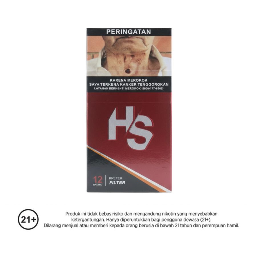 HS Filter Rokok Batang 12stick
