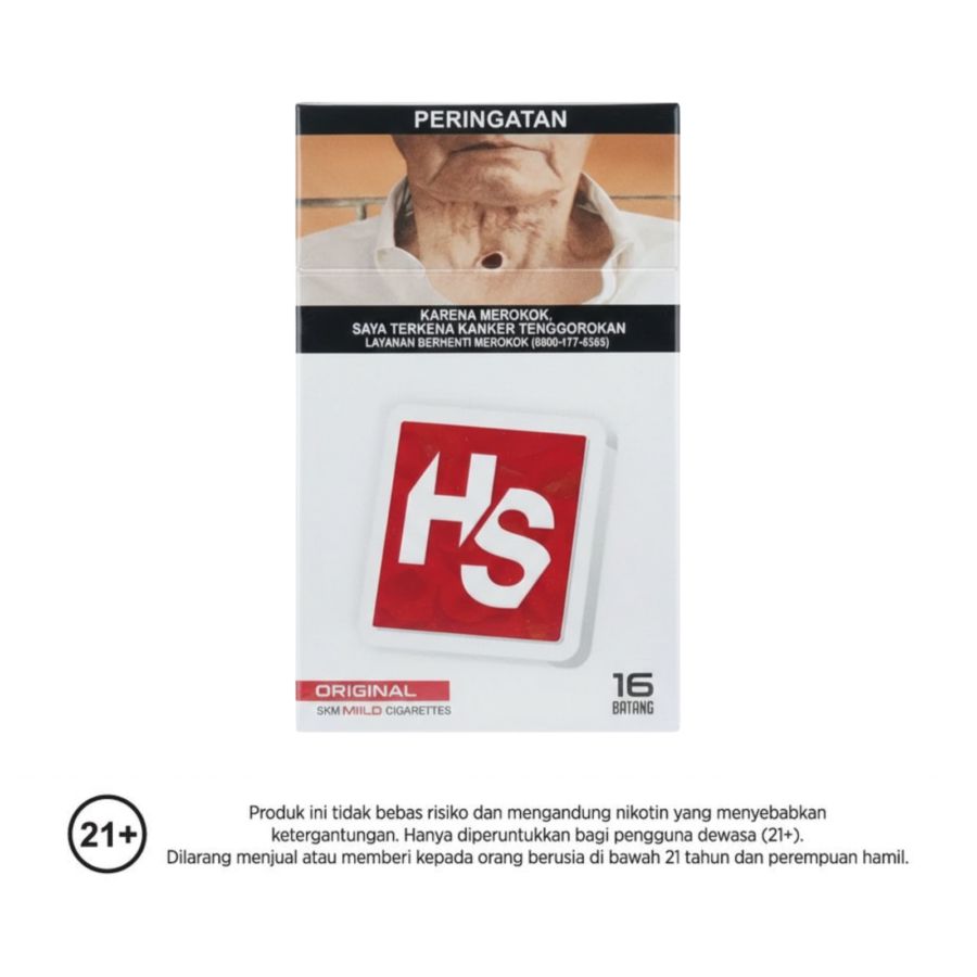 HS Mild Original Rokok Batang 16stick