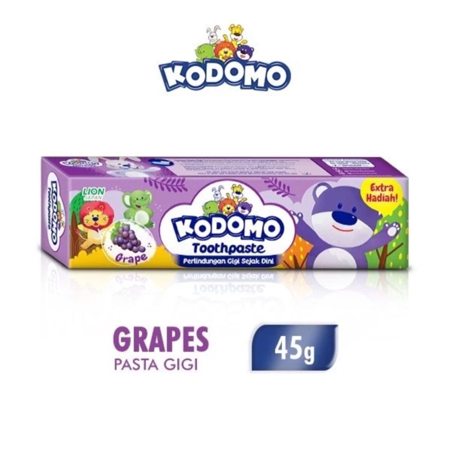 Kodomo Grape Pasta Gigi Anak 45gram