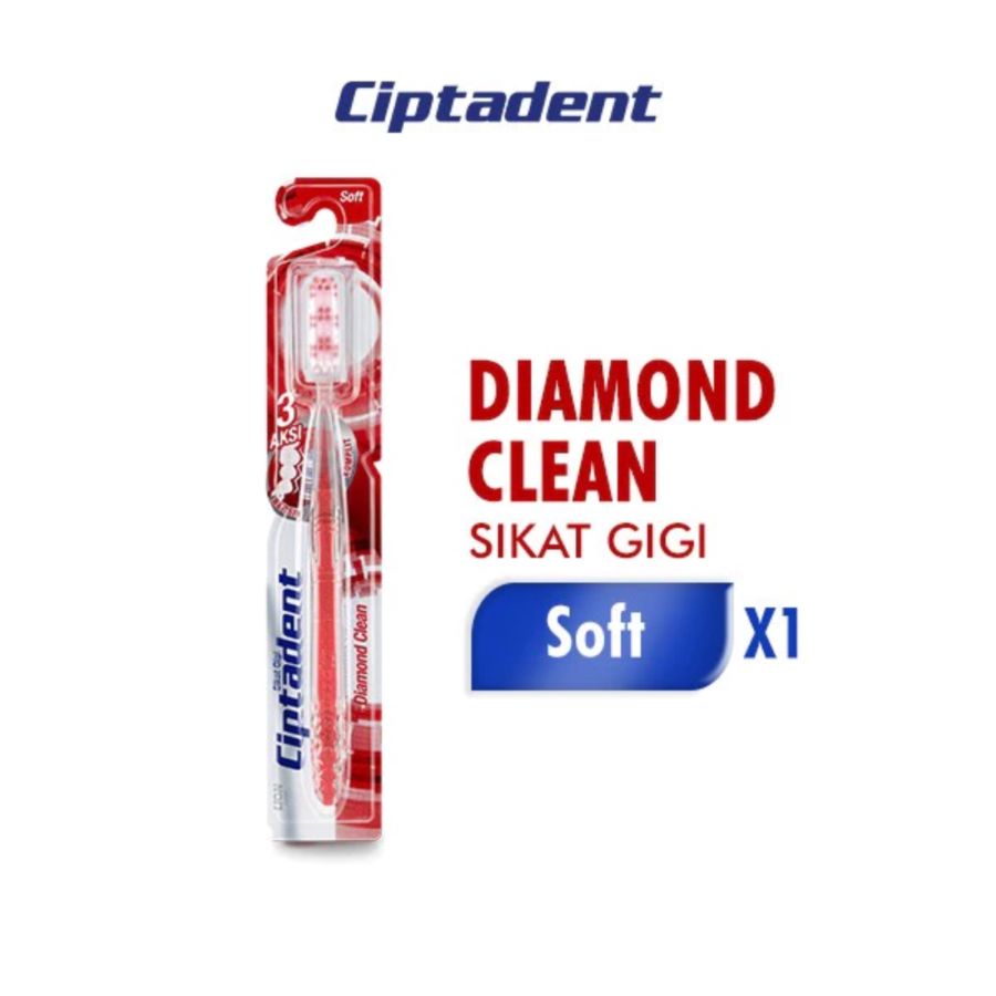 Ciptadent Diamond Clean Soft Sikat Gigi 1pcs