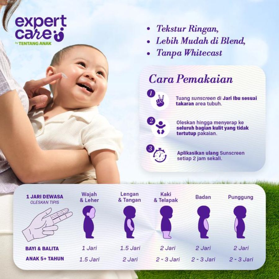 Expert Care Light Physical Sunscreen 30 gram 1pcs