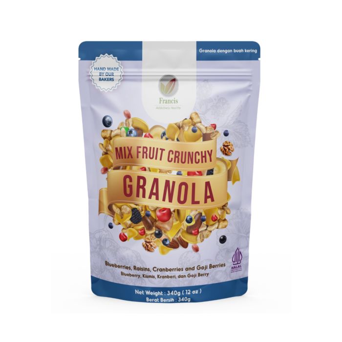 Francis Organic Granola Mixed Fruit Crunchy