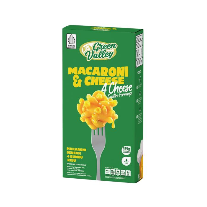 Green Valley Macaroni & Cheese 4 Cheese Quatro Formaggi Pasta