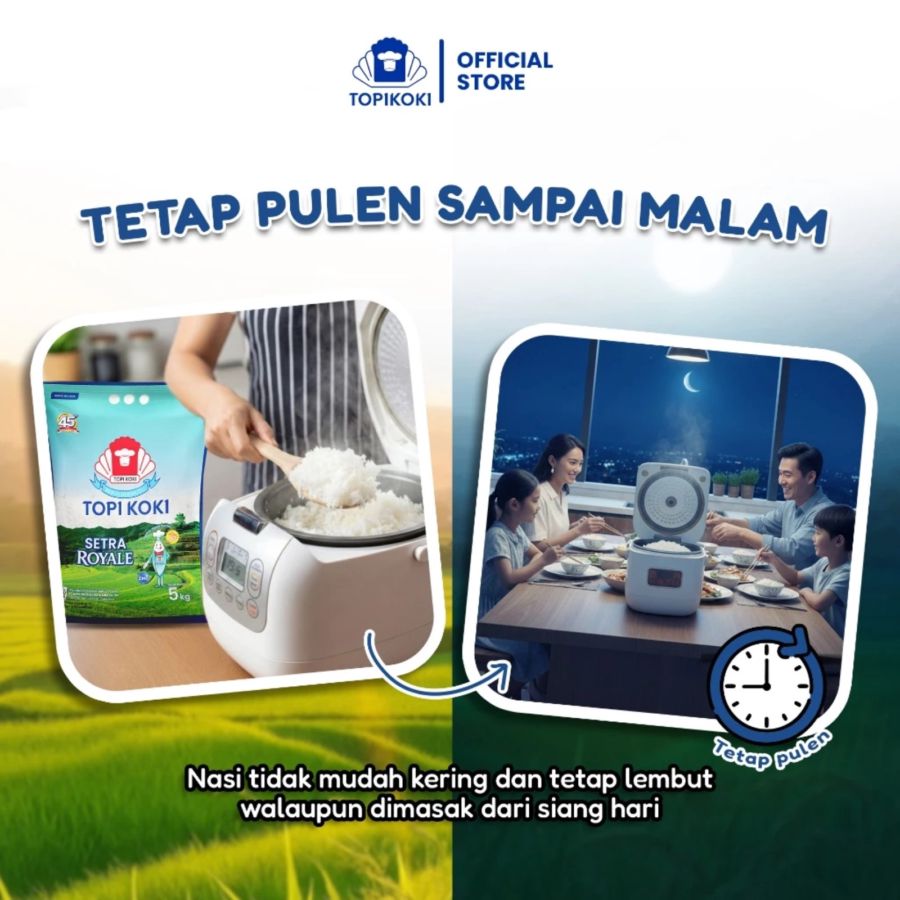 Topi Koki Beras Setra Royale 5kg