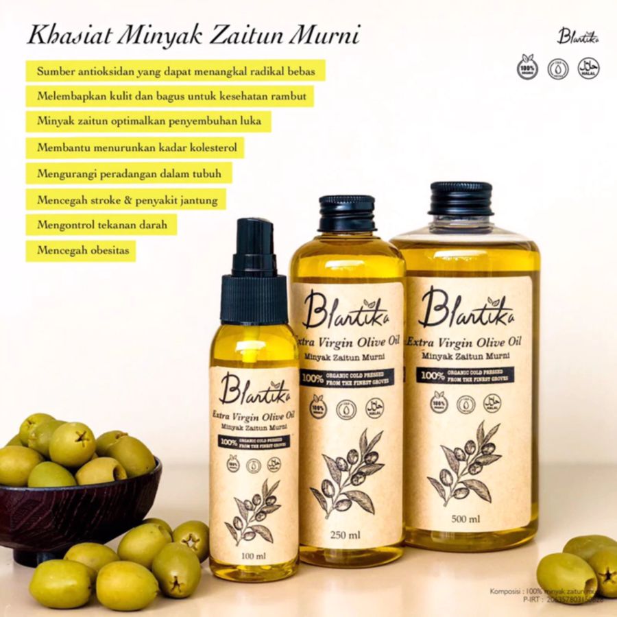 Blantika Extra Virgin Olive Oil Spray 100ml