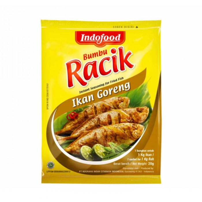 [Bundle 2] Indofood Bumbu Racik Ikan Goreng 20 gram