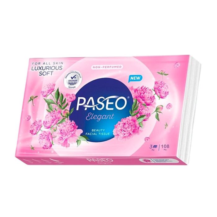 [Bundle 2] Paseo Elegant Facial Tissue Travel Pack GT 108 Ply