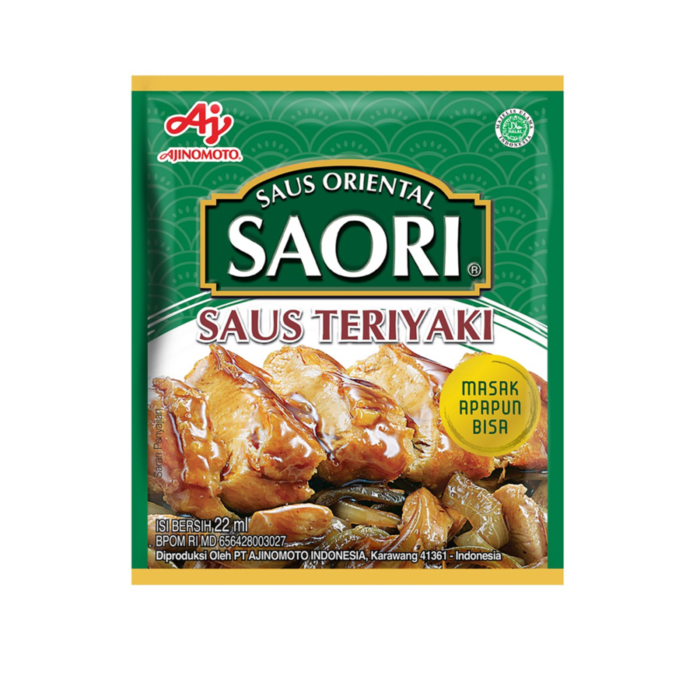 [Bundle 2] Saori Saus Teriyaki Sachet 22 ml