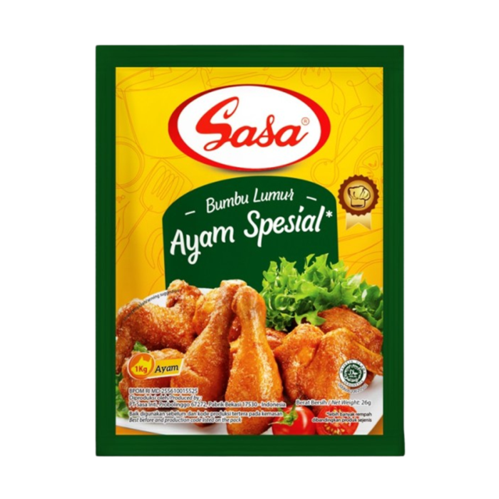 [Bundle 2] Sasa Bumbu Lumur Ayam Spesial 26 gram