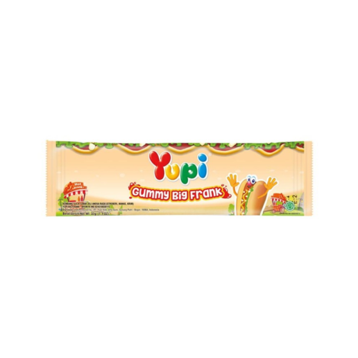 [Bundle 2] Yupi Gummi Candies Big Frank 32 gram