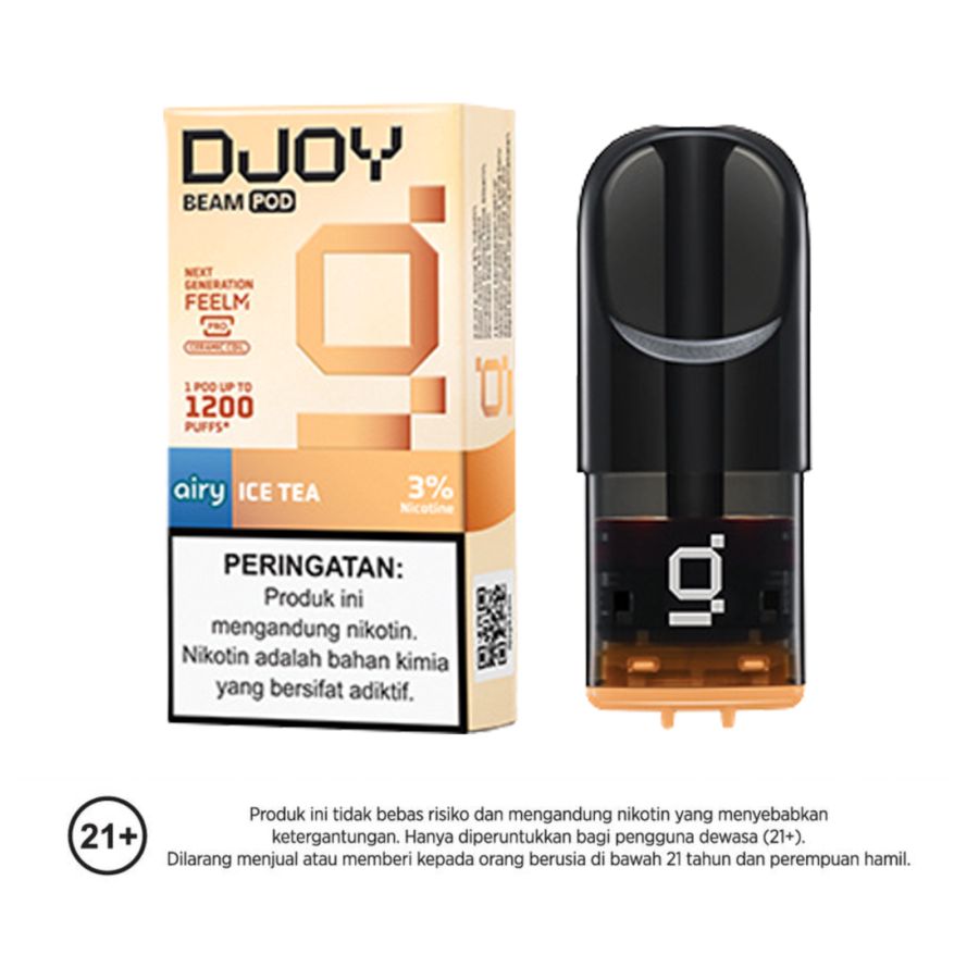 Djoy Beam Pod Airy Ice Tea Rokok Elektrik 1pcs