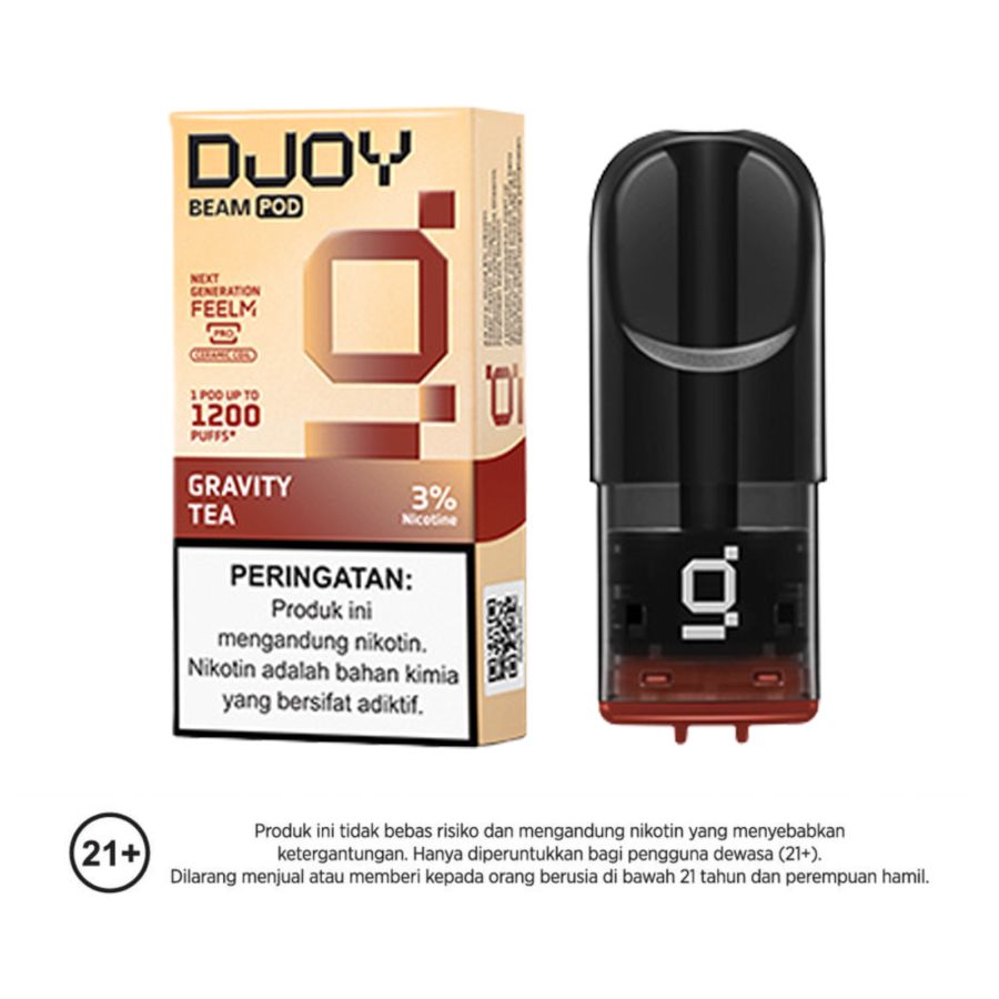 Djoy Beam Pod Gravity Tea Rokok Elektrik 1pcs
