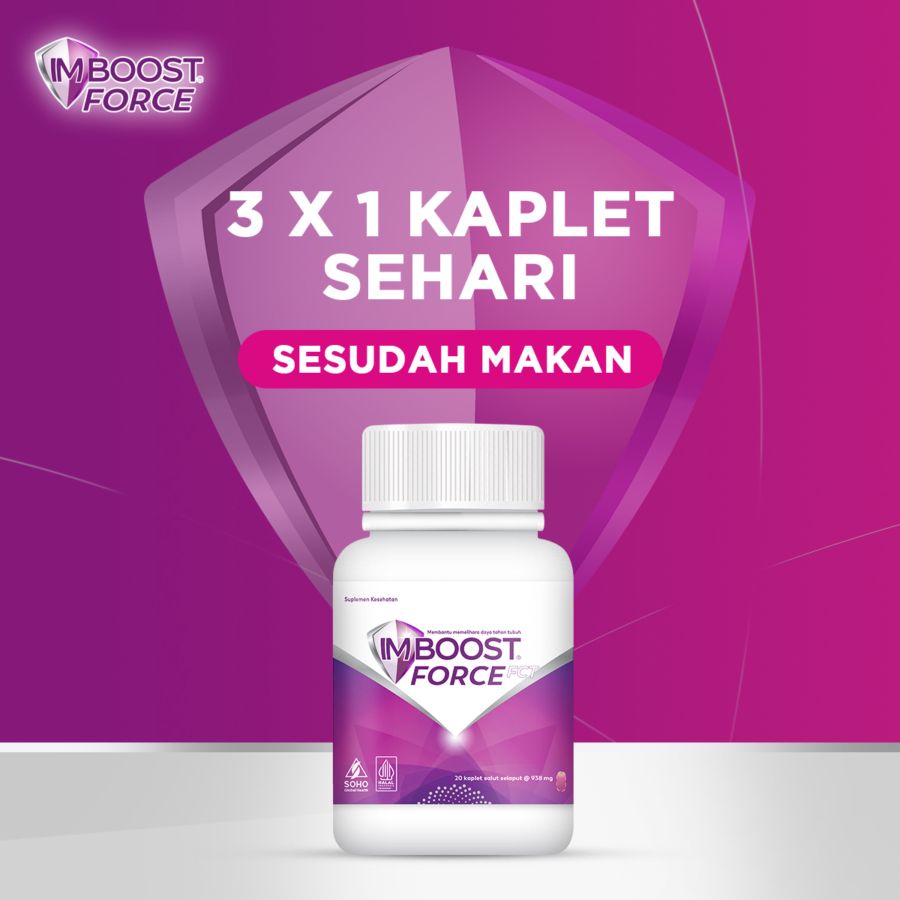 Imboost Force FCT Suplemen Daya Tahan Tubuh 20kaplet