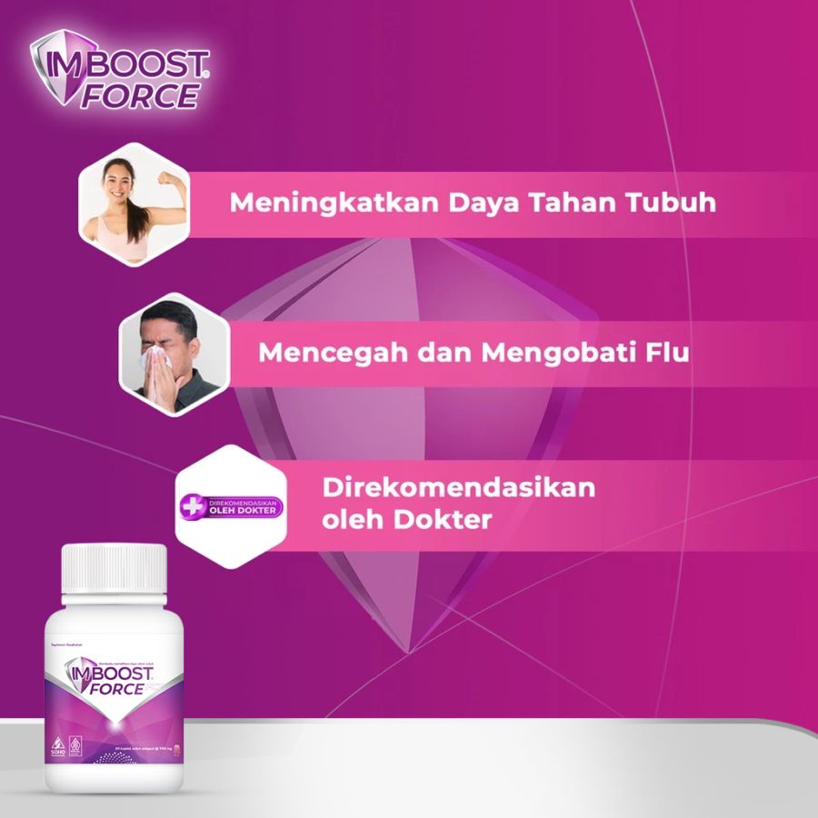 Imboost Force FCT Suplemen Daya Tahan Tubuh 20kaplet