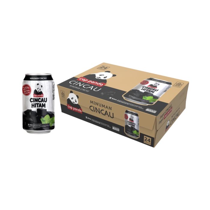 Cap Panda Grass Jelly Cincau Hitam Dus 24pcs x 310ml