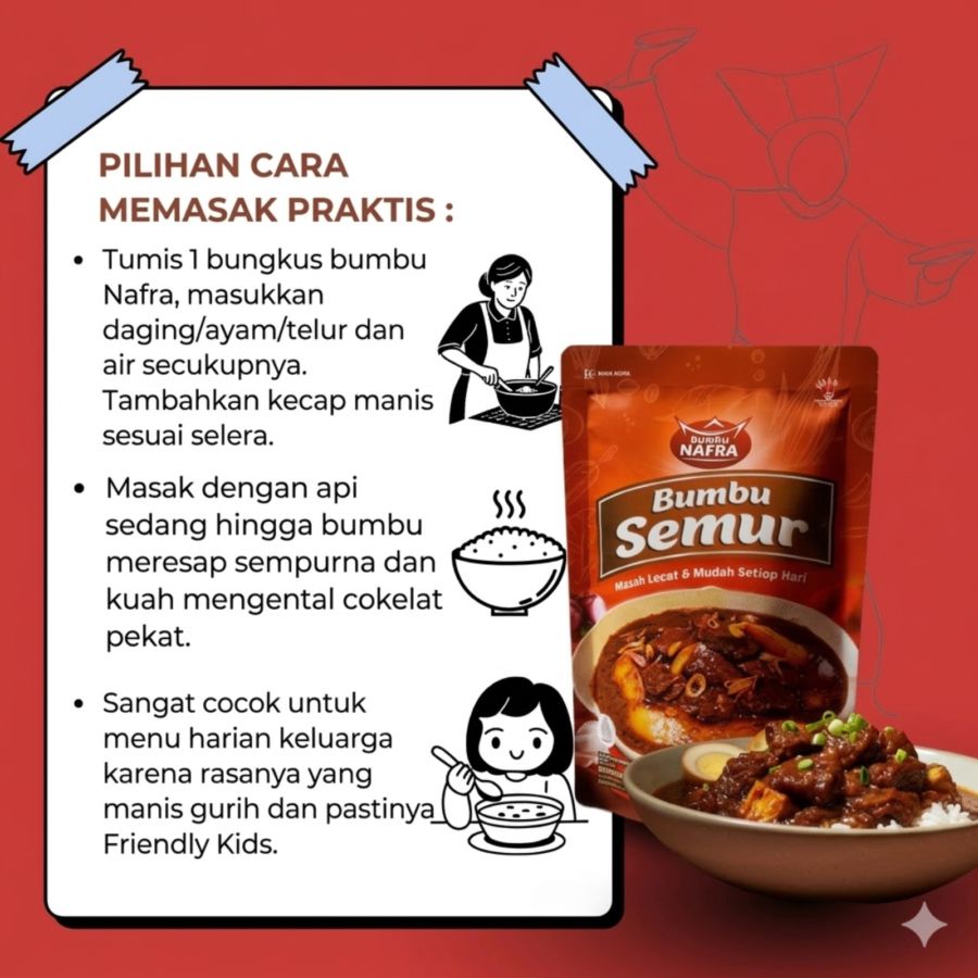 Nafra Bumbu Semur 150gram
