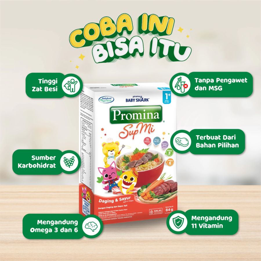 Promina SupMi Daging & Sayur 84gram