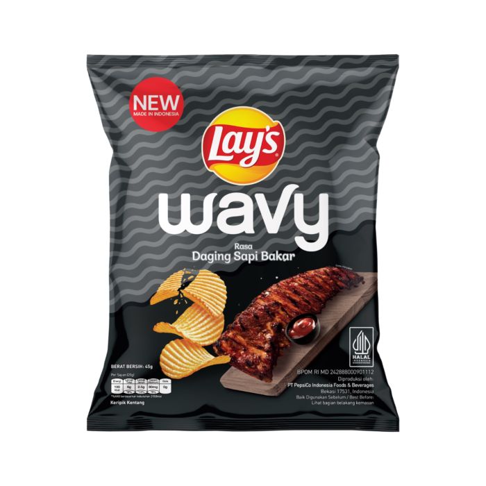 Lay's Wavy Beef BBQ 45gram