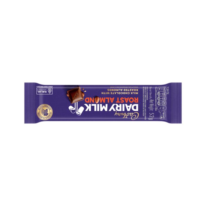 Cadbury Dairy Milk Roast Almond 52gram