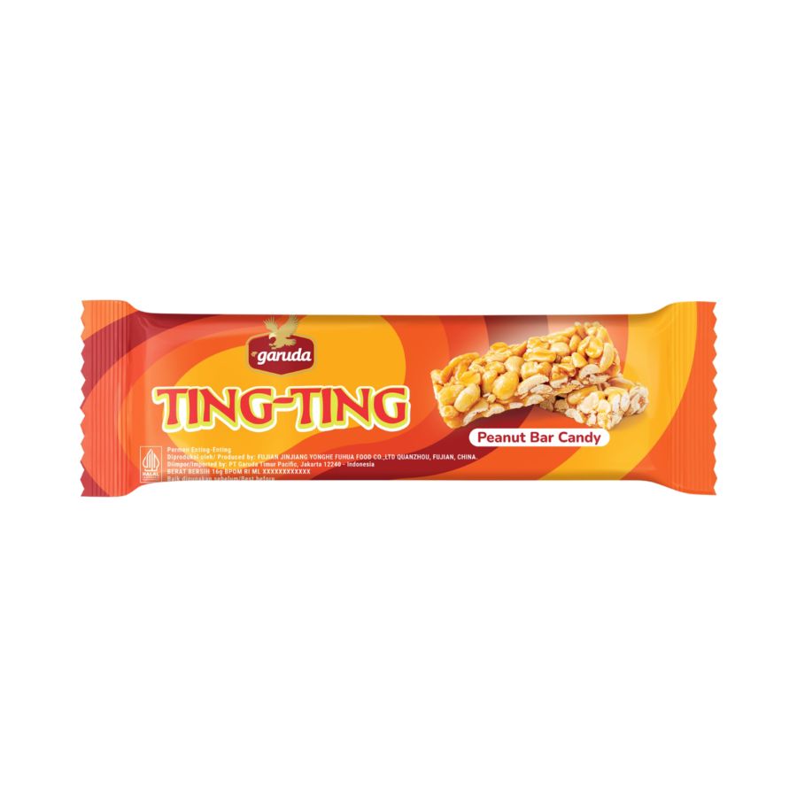 Garuda Ting Ting Peanut Bar 12pcs