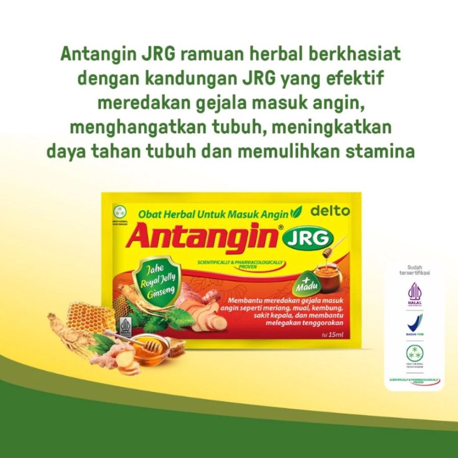 Antangin JRG Madu Meredakan Masuk Angin 12 Sachets 1box