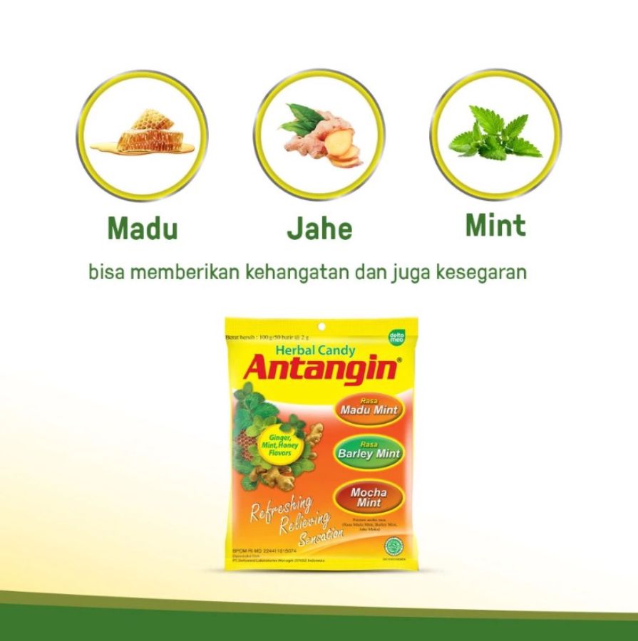 Antangin Permen Herbal Aneka Rasa 50butir