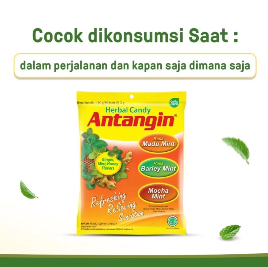 Antangin Permen Herbal Aneka Rasa 50butir