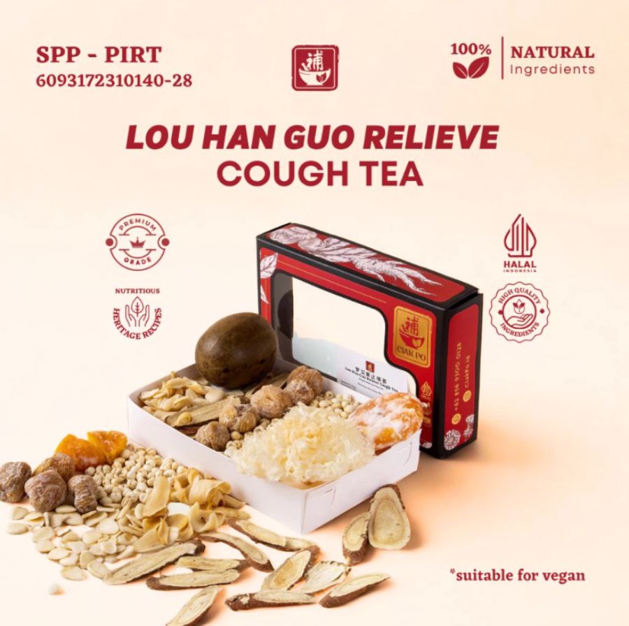 Ciak Po Luo Han Guo Relieve Cough Tea 1pack