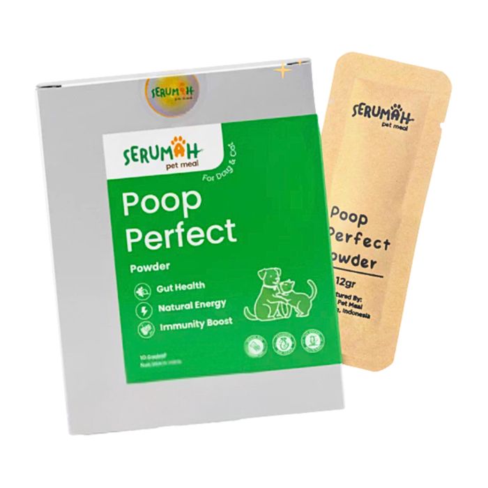 Serumah Poop Perfect Supplemen Pencernaan Untuk Anjing dan Kucing