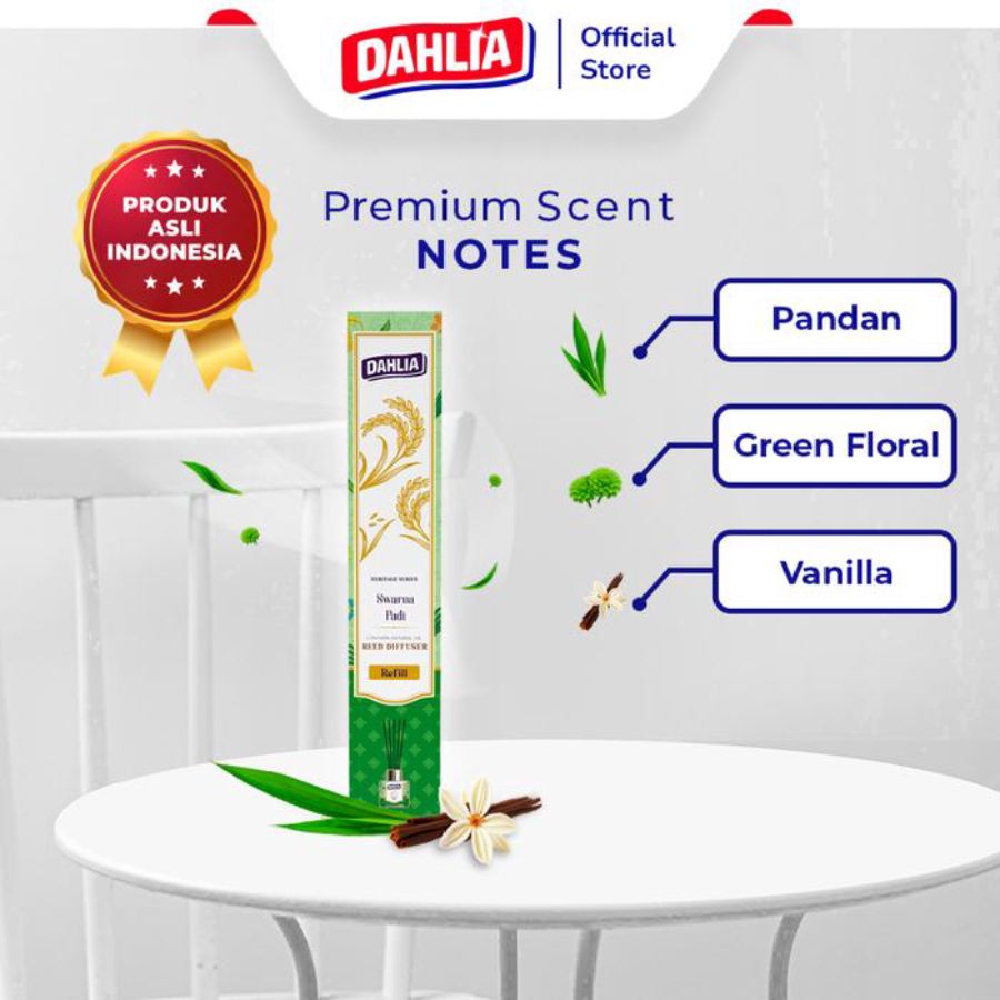 Dahlia Heritage Swarna Padi Reed Diffuser Refill 30 ml 30ml