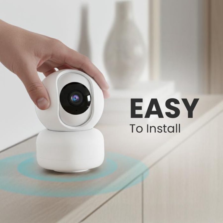 Bardi Smart IP Camera Indoor PTZ Syno Full HD 3MP CCTV 1pcs