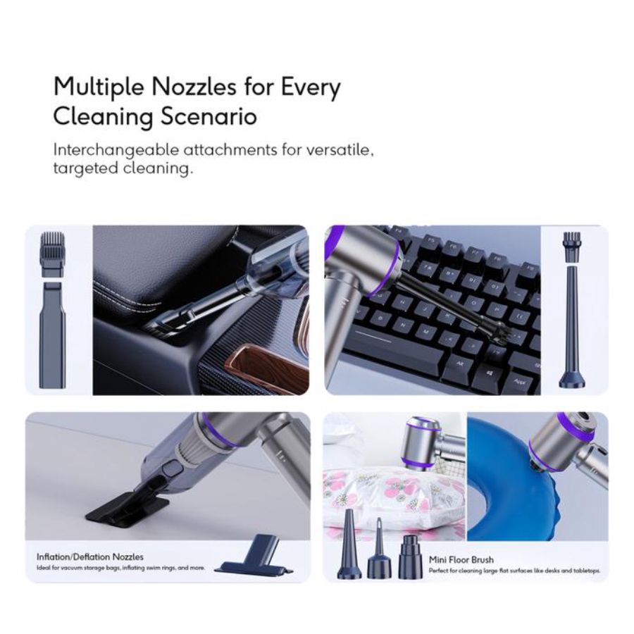 Kiip Portable Vacuum Cleaner 1pcs