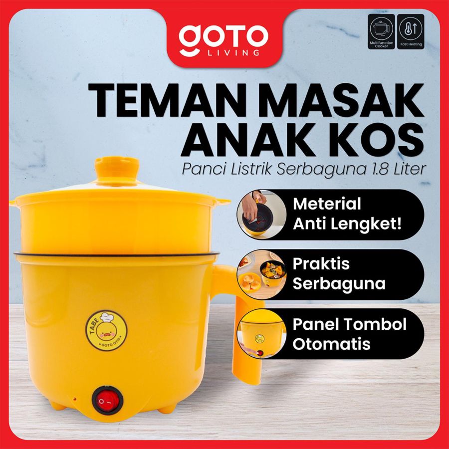 Goto Otis Panci Listrik Multifungsi Anti Lengket 1pcs
