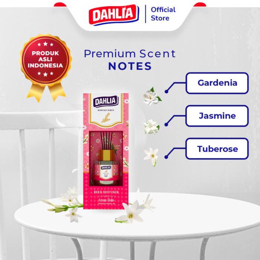 Dahlia Heritage Arum Dalu Reed Diffuser Set 30 ml 30ml