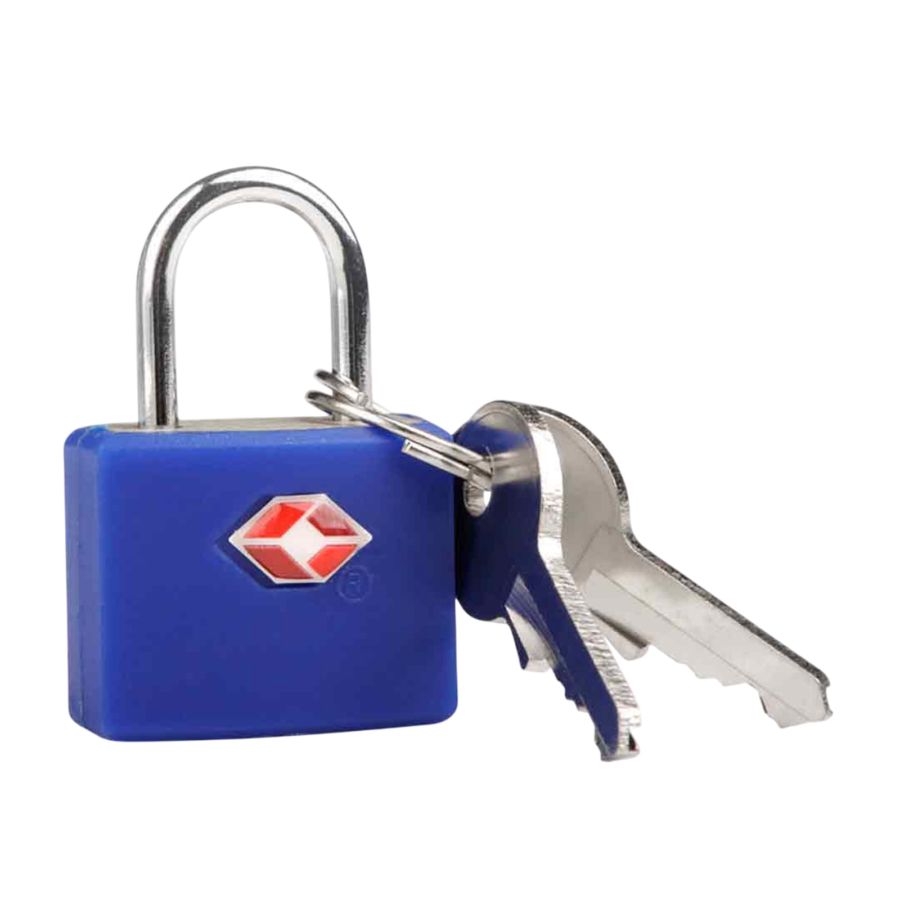 Travel Blue TSA Identity Lock TB027 Blue Gembok Koper 1pcs