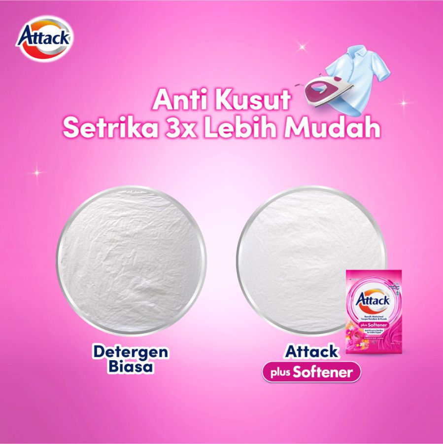 Attack Plus Softener Deterjen Bubuk 1200gram