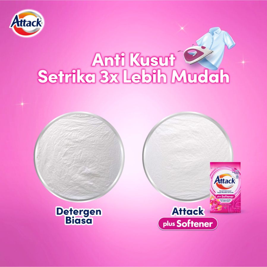 Attack Plus Softener Deterjen Bubuk 750gram