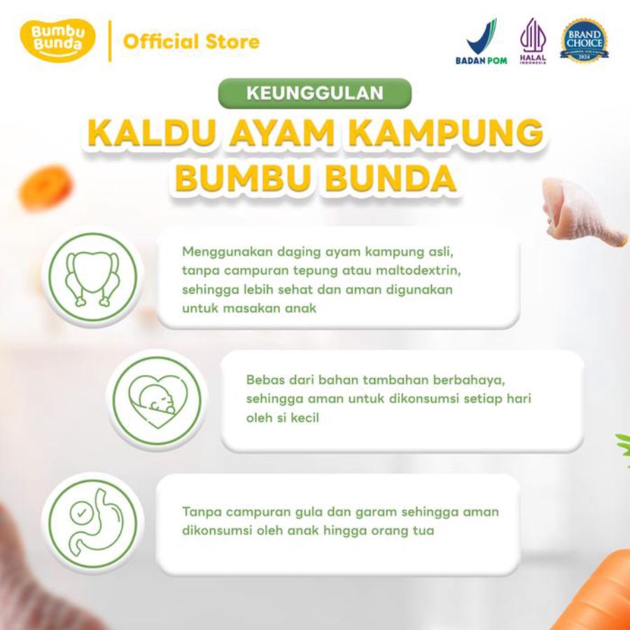 Bumbu Bunda Elia Bumbu Rasa Kaldu Ayam Kampung 50gram